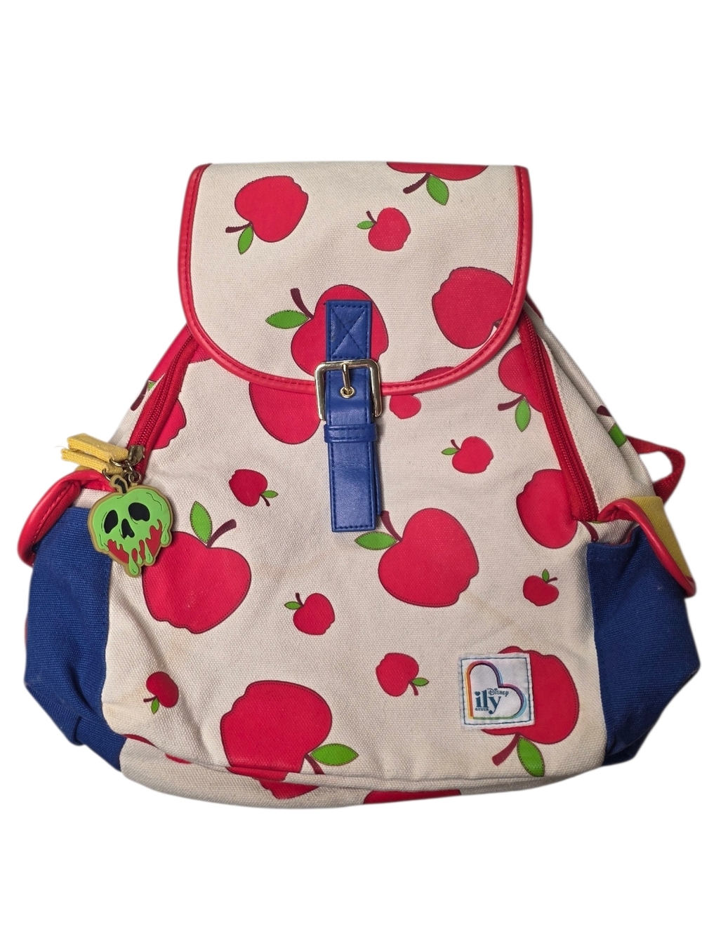 Disney Parks Snow White Ily 4Ever Mini Backpack With Poison Apple Bag Charm - Picture 4 of 11